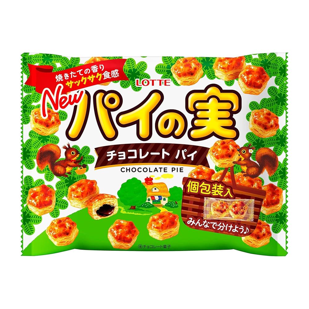 パイの実 Amazon.co.jp: ロッテ パイの実シェアパック 124g(個包装込み